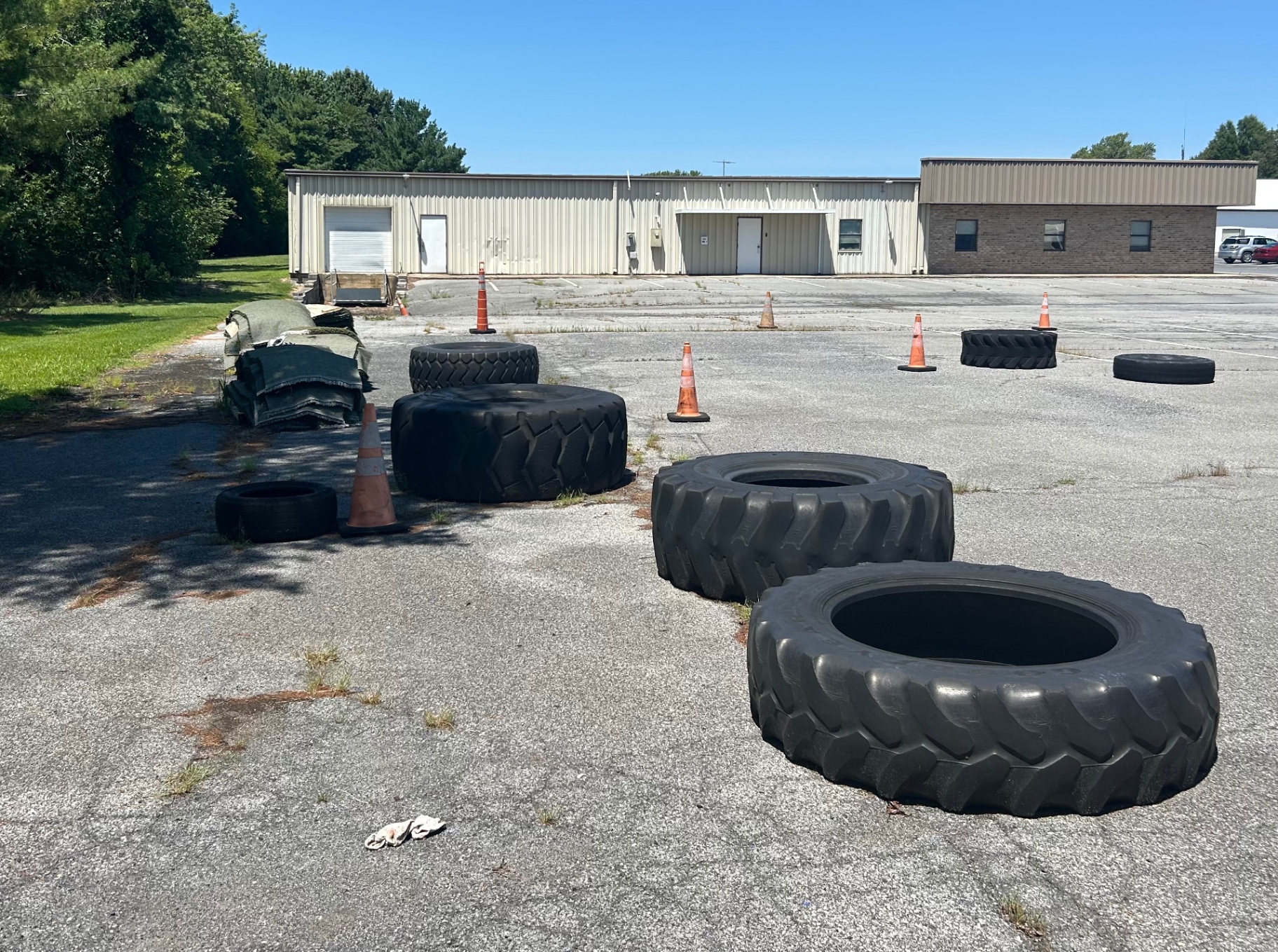 Strongman Yard at Dover Gym