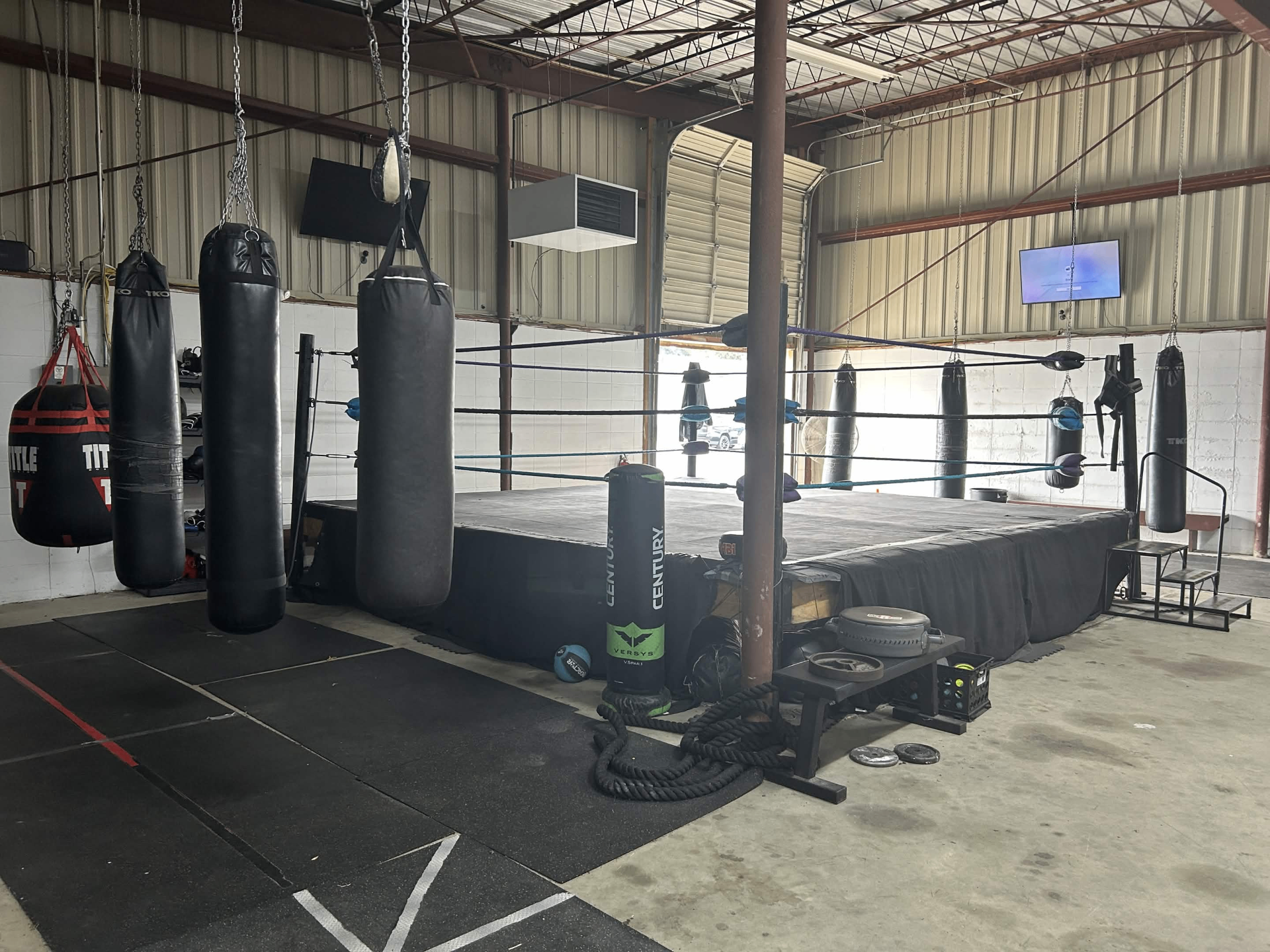 Boxing Ring at Dover Gym