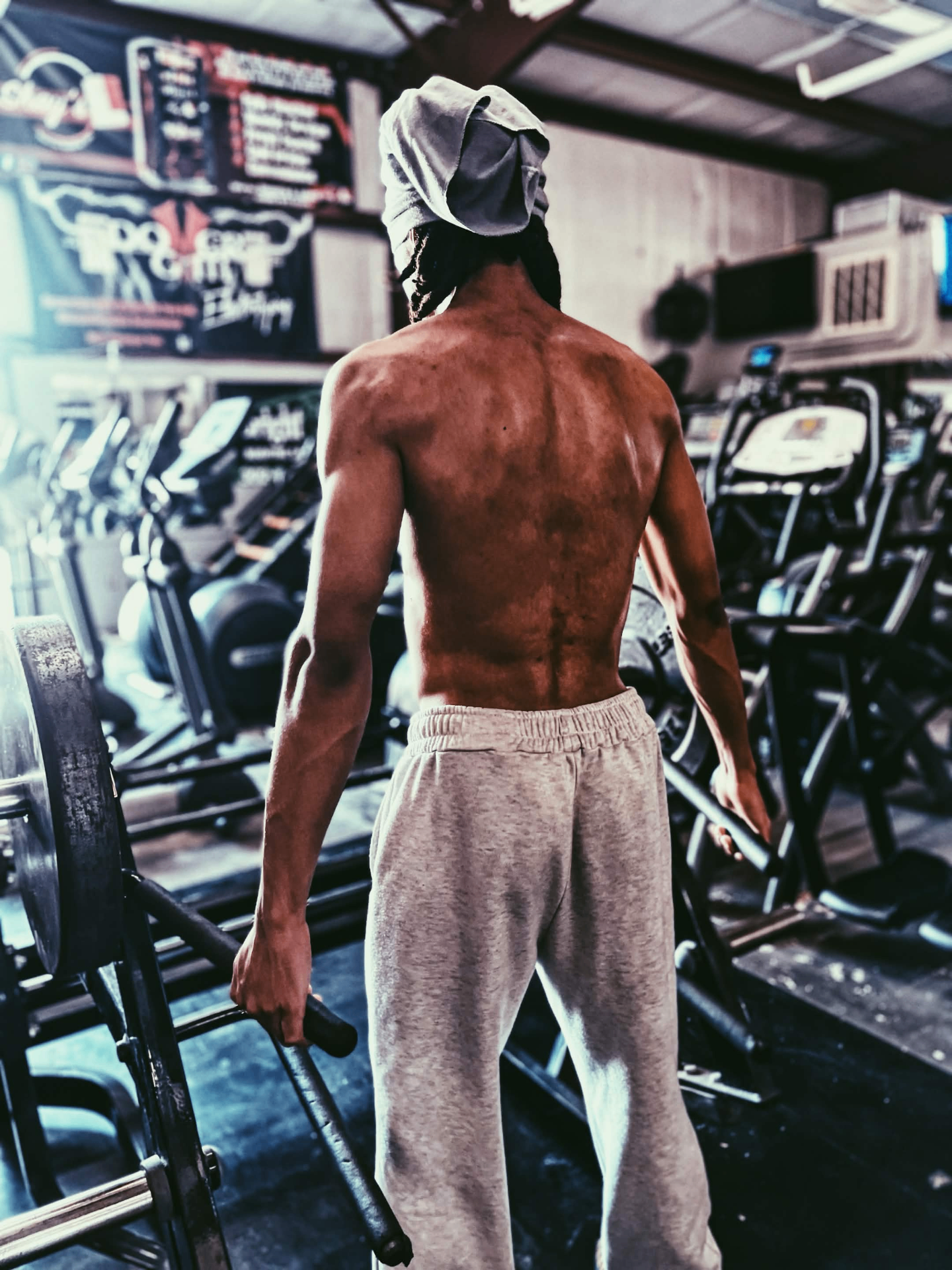 Back & Pull Day at Dover Gym