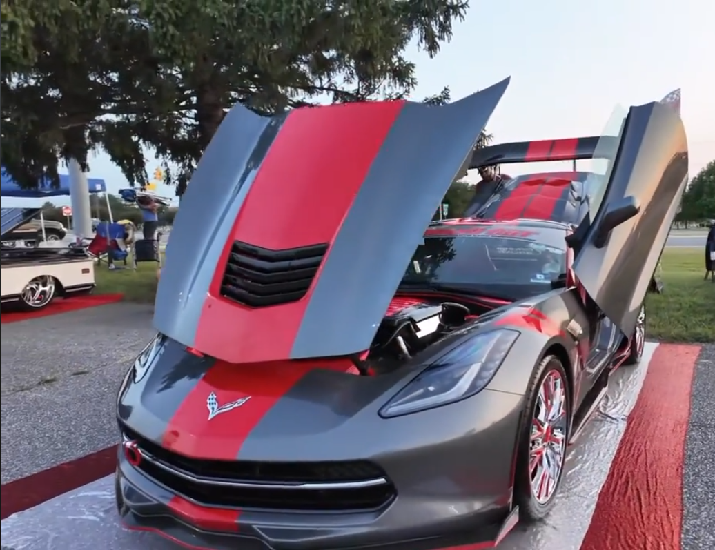 Custom Corvette Stingray at That's My Car & Bike Show